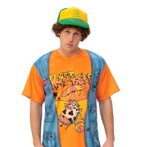 NWT Stranger Things Dustin Costume XL